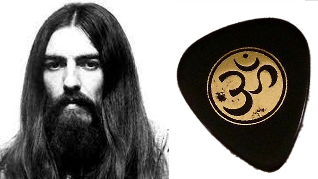 OM-Symbol-George-Harrison-Guitar-Pick