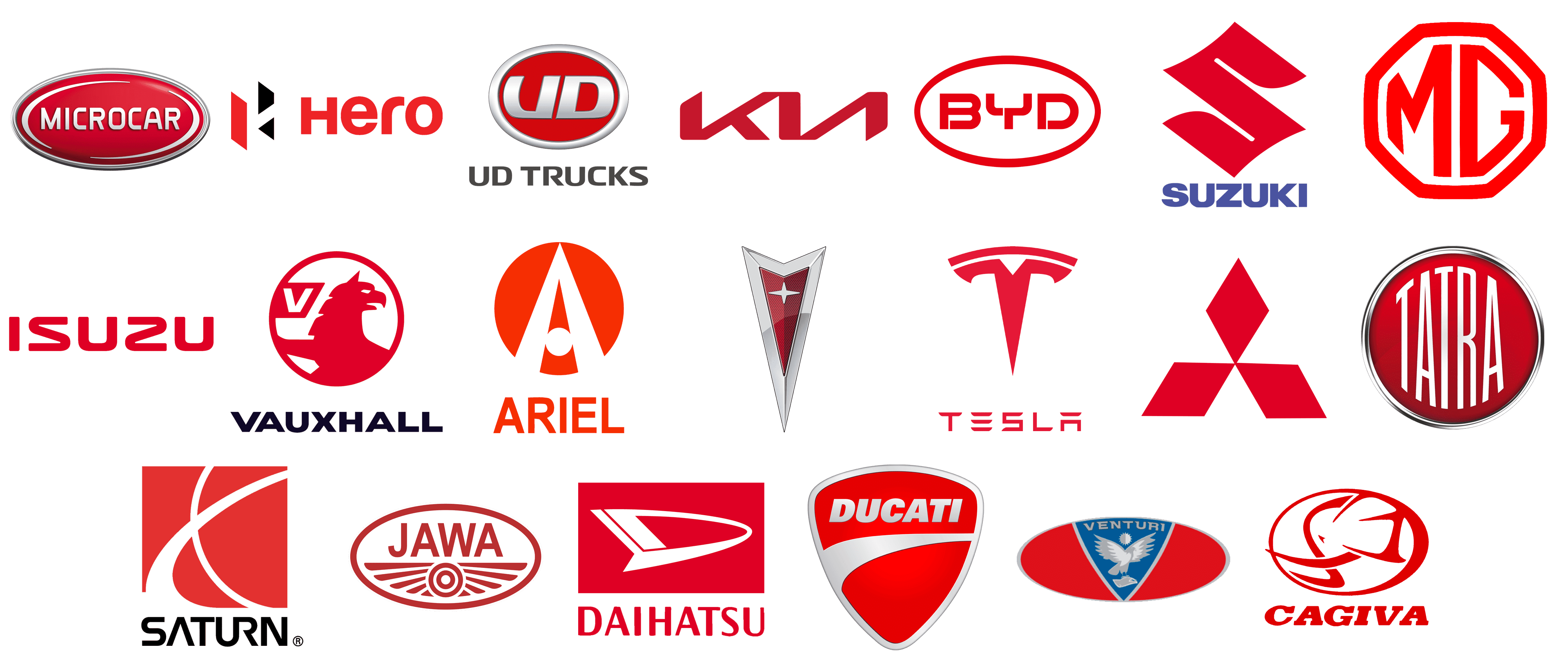 Red-Car-Brands